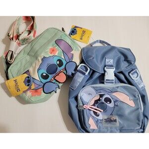 Lilo And Stitch Disney Bioworld Mini Bag Set